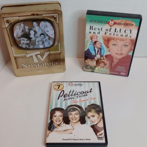 Nostalgia Tv Series Dvd Lot- Set of 3 -  I Love Lucy and More - Picture 1 of 7